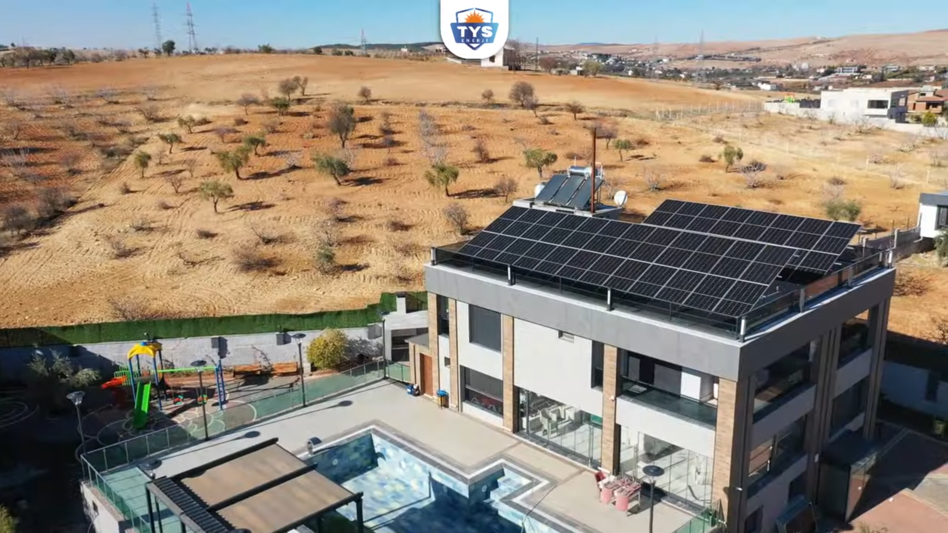 Hibrit solar sistem kurulumu